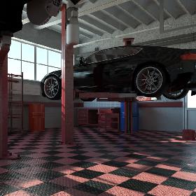 Car Service Interior